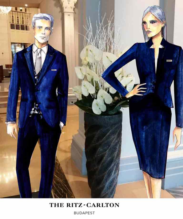 Ritz Carlton uniform design